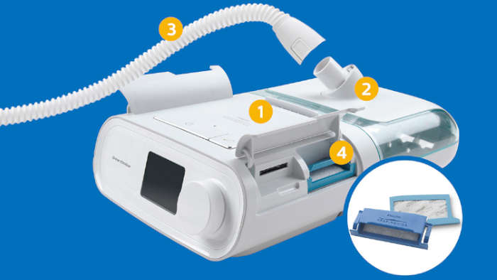 필립스 양압기 드림스테이션 구성